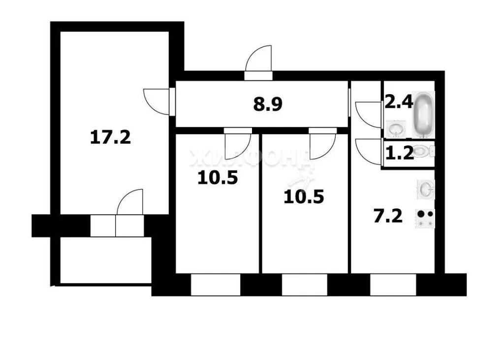 Продажа квартиры, Новосибирск, ул. Линейная - Фото 14