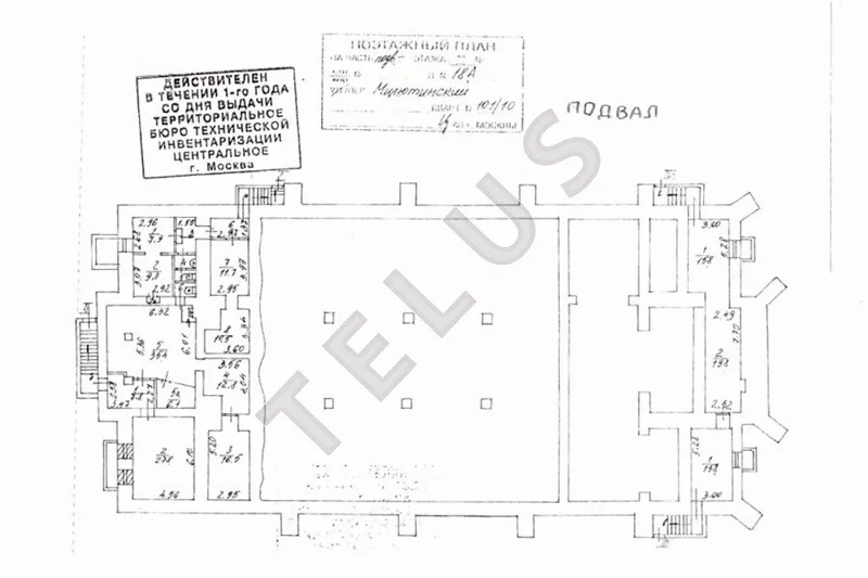 м. Лубянка, Милютинский пер., 3 299 м2, "Продажа здания" (ном. ... - Фото 9