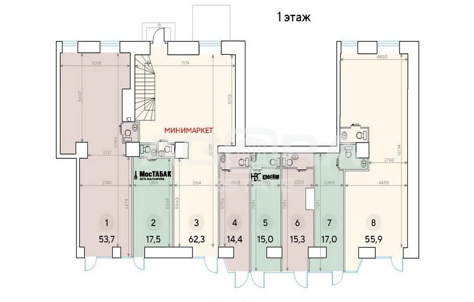 Продажа торгового помещения, м. Динамо, Ленинградский пр-кт. - Фото 6