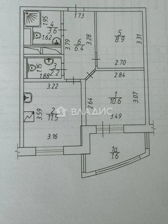 Москва, улица Лобачевского, д.118к1, 2-комнатная квартира на продажу - Фото 31