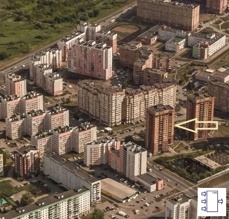 Уфа, продам 1 комн. квартиру в Деме ул. Дагестанская, 12 - Фото 1