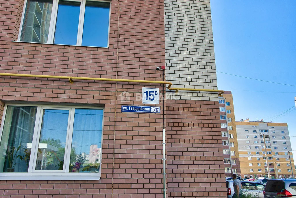 городской округ Владимир, Гвардейская улица, д.15Б, 2-комнатная ... - Фото 30