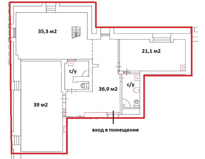 Аренда ПСН площадью 256 м2 - Фото 4