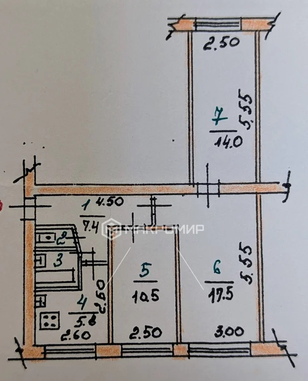 Продажа квартиры, Орел, Орловский район, ул. Новосильская - Фото 8