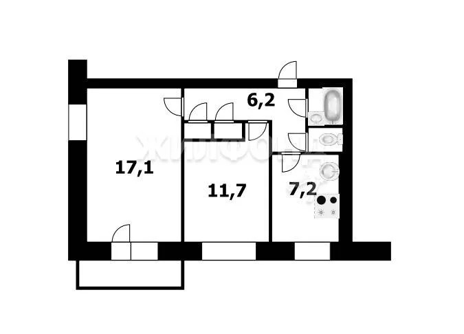 Продажа квартиры, Новосибирск, ул. Дениса Давыдова - Фото 15