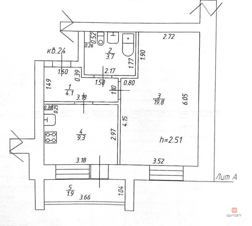 Продажа квартиры, Верхний Услон, Верхнеуслонский район, ул. Дальняя - Фото 15