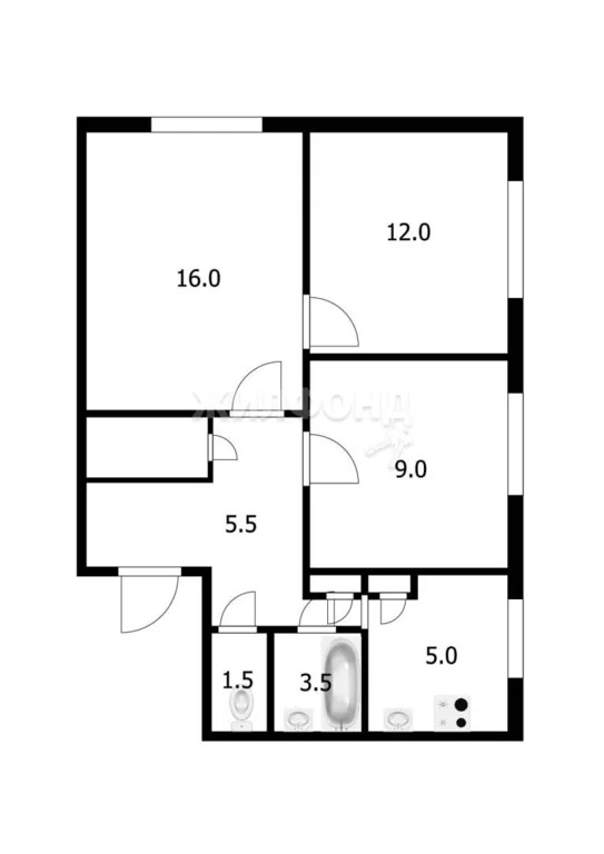 Продажа квартиры, Кудрино, Тогучинский район, ул. Сибирская - Фото 5