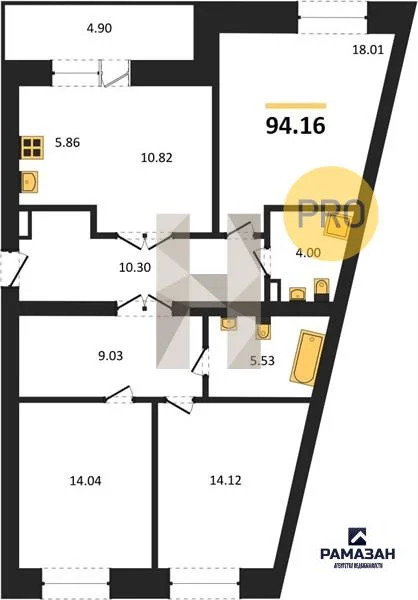 Продажа квартиры в новостройке, Нижнекамск, Нижнекамский район, ... - Фото 1