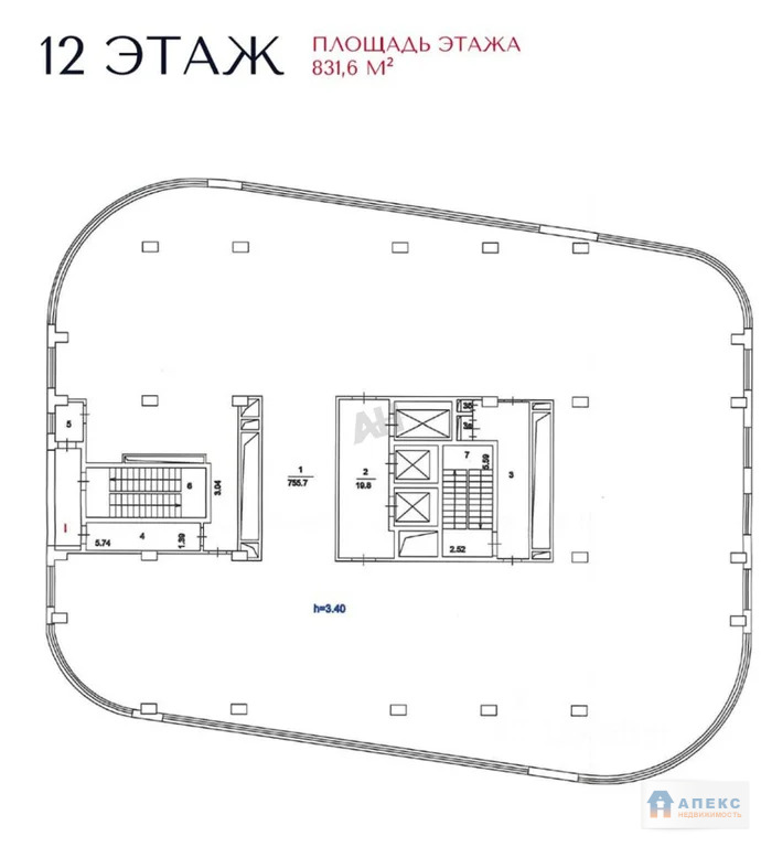 Аренда офиса 2490 м2 м. Измайлово в особняке в Измайлово - Фото 8