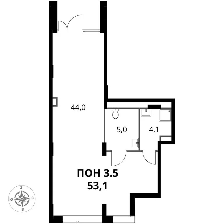 Прямая продажа от застройщика - Фото 3