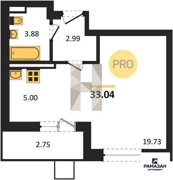 Продажа квартиры в новостройке, Казань, м. Горки, ул. Патриса Лумумбы - Фото 1
