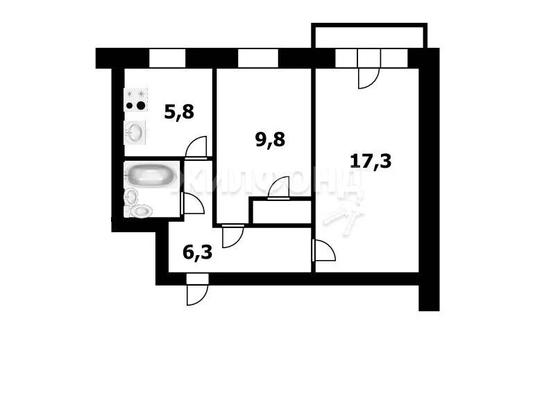 Продажа квартиры, Новосибирск, ул. Промышленная - Фото 5