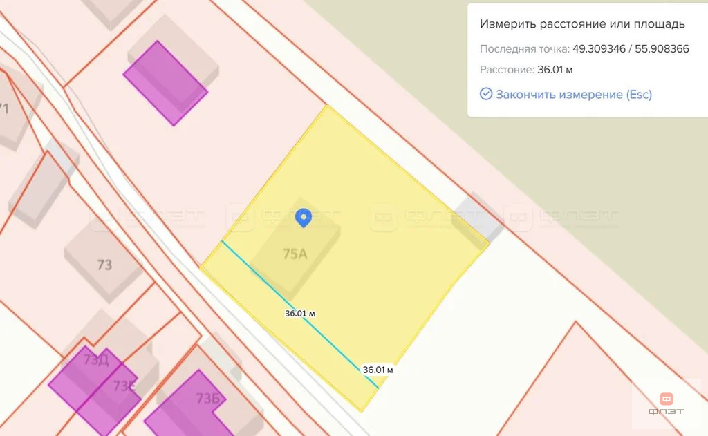 Продажа участка, Высокая Гора, Высокогорский район, ул. Большая ... - Фото 15
