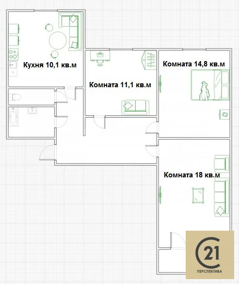 Продажа квартиры, ул. Борисовские Пруды - Фото 4