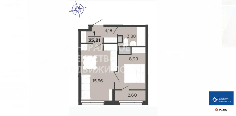 Продажа квартиры в новостройке, Рязань, жилой комплекс Метропарк - Фото 7