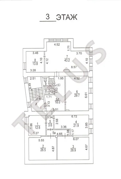 м. Таганская, Пестовский пер., 839 м2, Здание (ном. объекта: 4398) - Фото 15