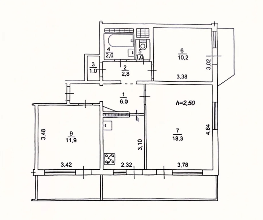 Продажа квартиры, Севастополь, ул. Павла Корчагина - Фото 8