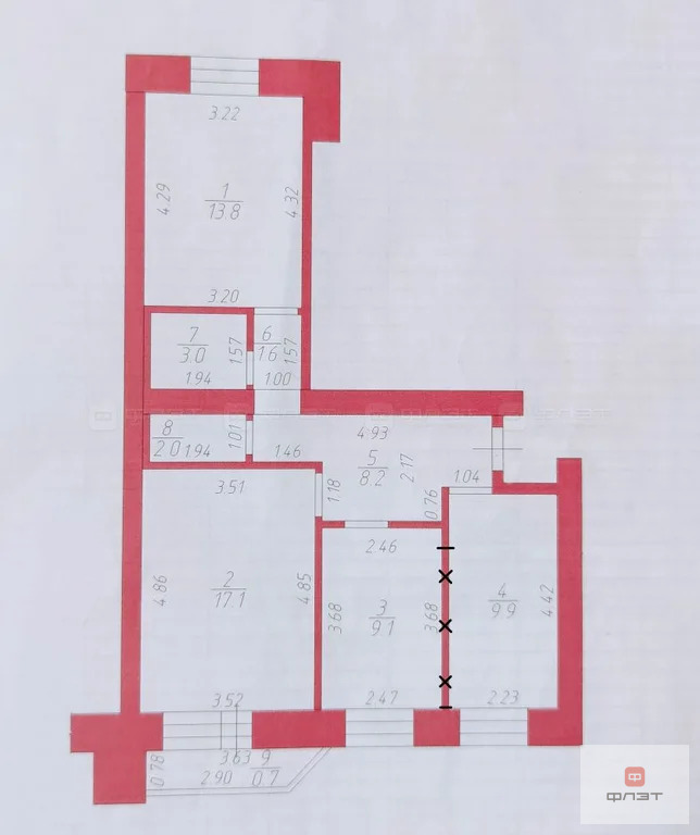 Продажа квартиры, Казань, Ямашева пр-кт. - Фото 17