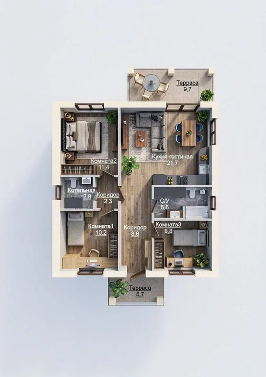Продажа дома, Благословенка, Оренбургский район, переулок Столярный - Фото 4