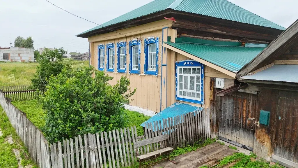 Продаётся просторный дом с земельным участком в деревне Ташкинова - Фото 30