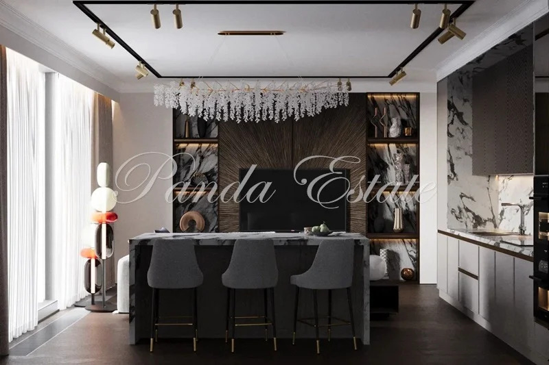 Новая квартира с 2 спальнями и кабинетом (ном. объекта: 9665) - Фото 4