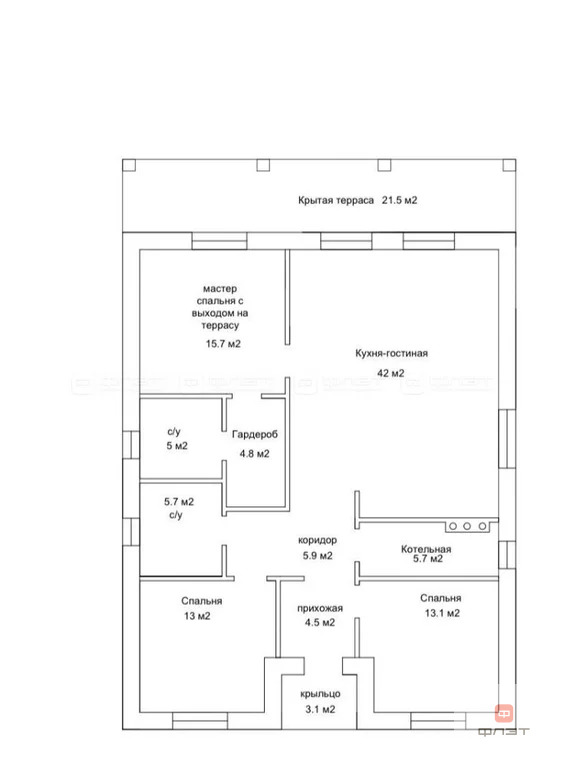 Продажа дома, Столбище, Лаишевский район, ул. Радужная - Фото 4