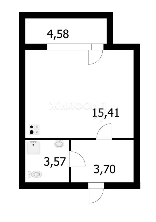 Продажа квартиры, Новосибирск, микрорайон Закаменский - Фото 7