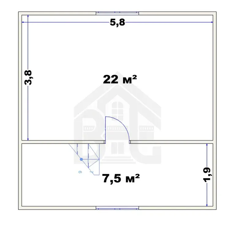 Никулино, летний домик 70 кв. м., 7 соток - Фото 24