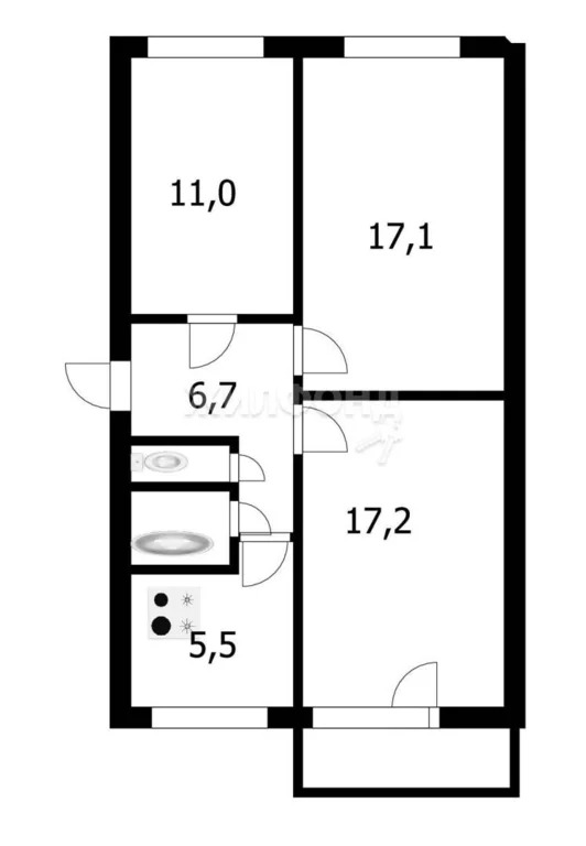 Продажа квартиры, Новосибирск, ул. Забалуева - Фото 14