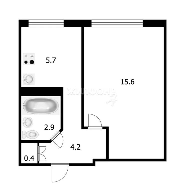 Продажа квартиры, Новосибирск, ул. Комсомольская - Фото 8