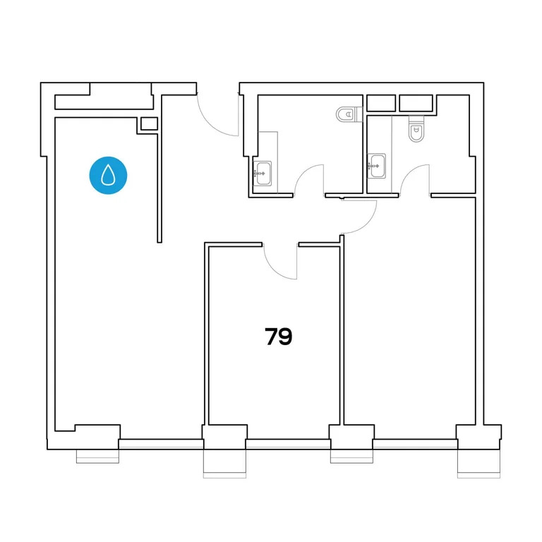 Продажа офиса 79 м2 - Фото 3