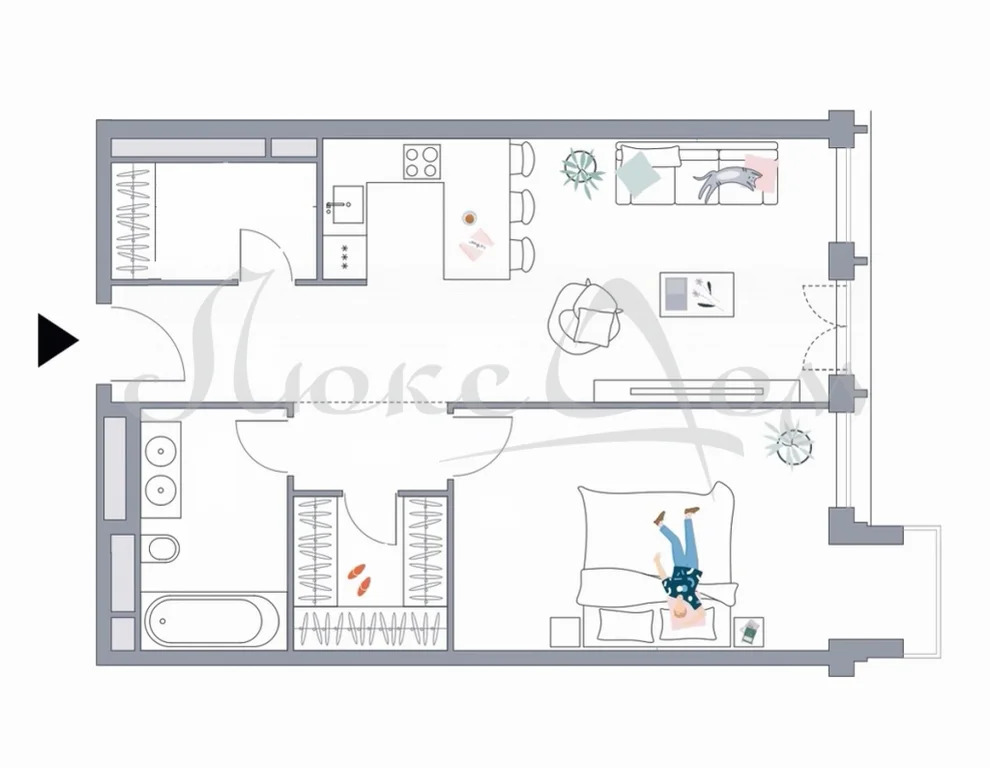 Продажа квартиры, м. Улица 1905 года, ул. Костикова - Фото 2