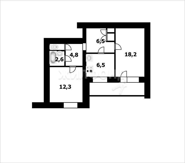 Продажа квартиры, Новосибирск, ул. Лазарева - Фото 4