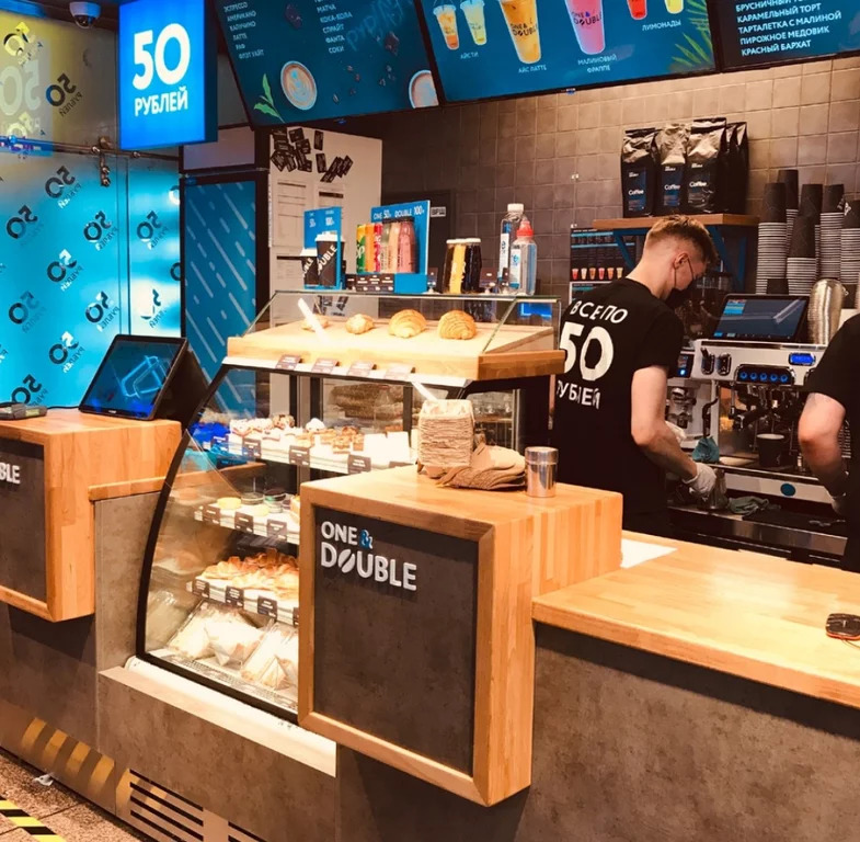 One and double меню