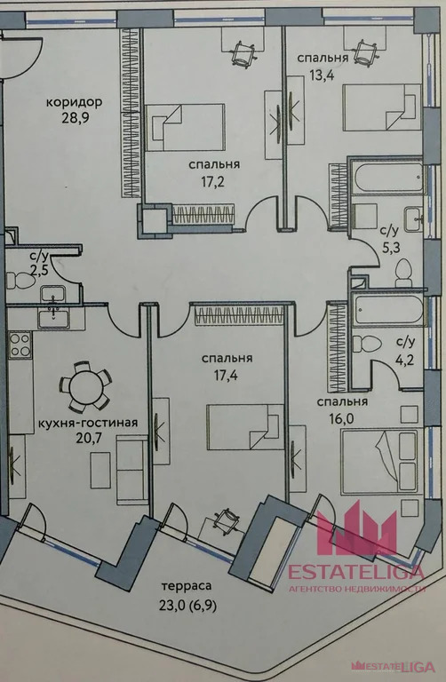 Продажа квартиры, улица Крузенштерна - Фото 3