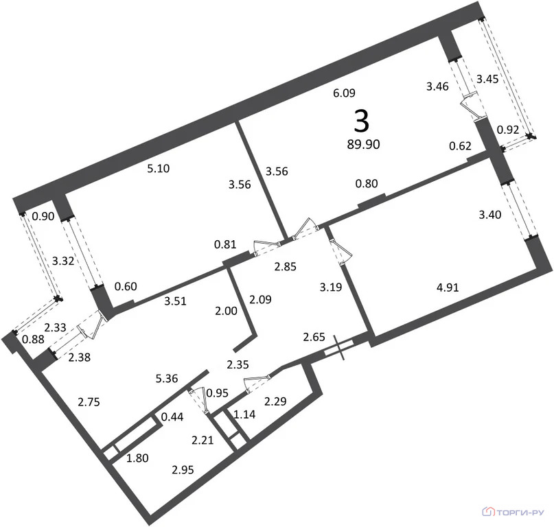 Продажа квартиры, Троицк, улица Академика Дыхне - Фото 6