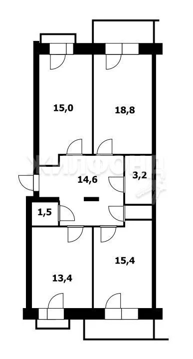 Продажа квартиры, Новосибирск, ул. Заслонова - Фото 14