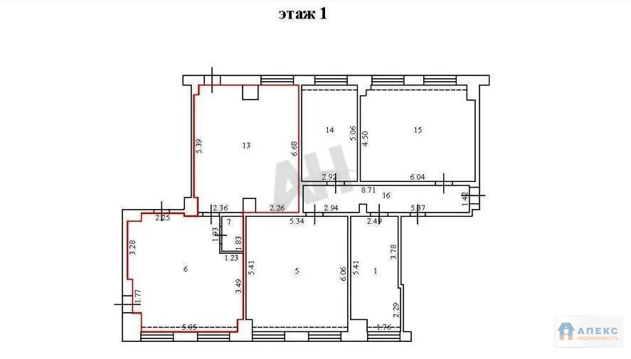 Продажа помещения (псн) пл. 66 м2 под магазин, офис, шоурум, м. . - Фото 1