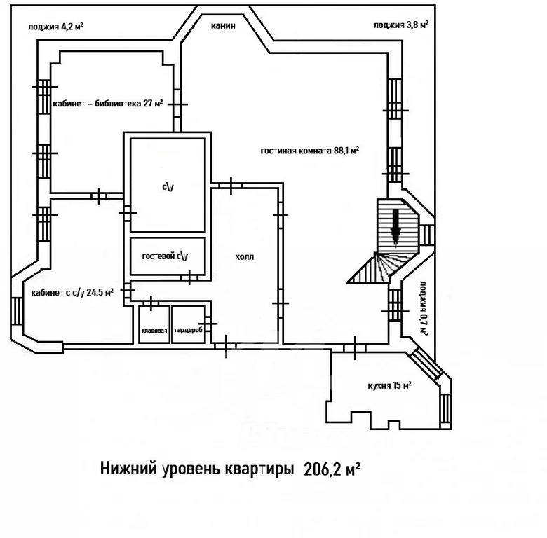 Продажа квартиры, Барвиха, Одинцовский район, Барвиха п. - Фото 1