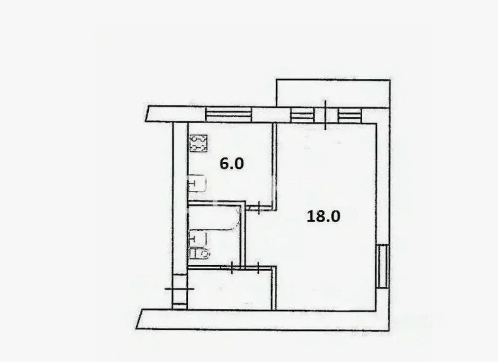 Аренда квартиры, Севастополь, ул. Дмитрия Ульянова - Фото 8