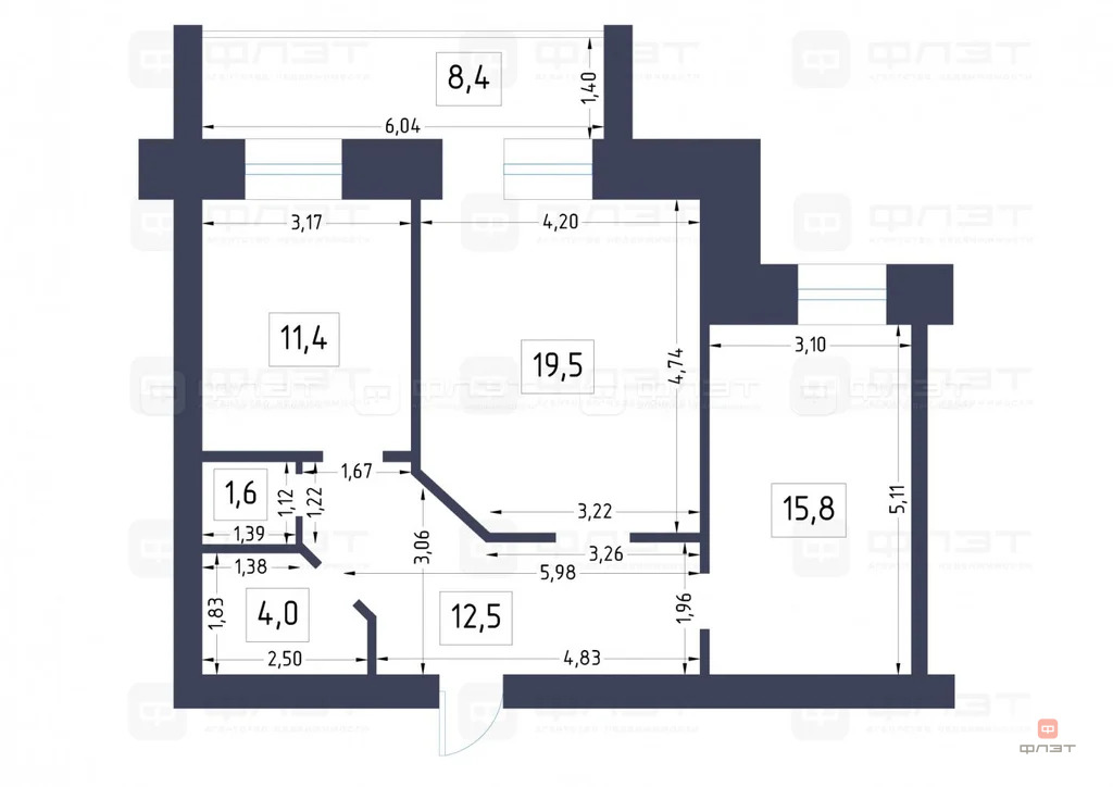 Продажа квартиры, Казань, ул. Азинская 2-я - Фото 23