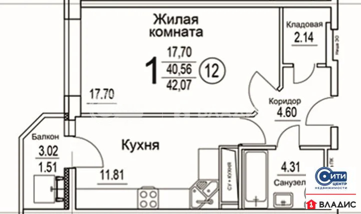 Продажа квартиры, Воронеж, ул. Суворова - Фото 22