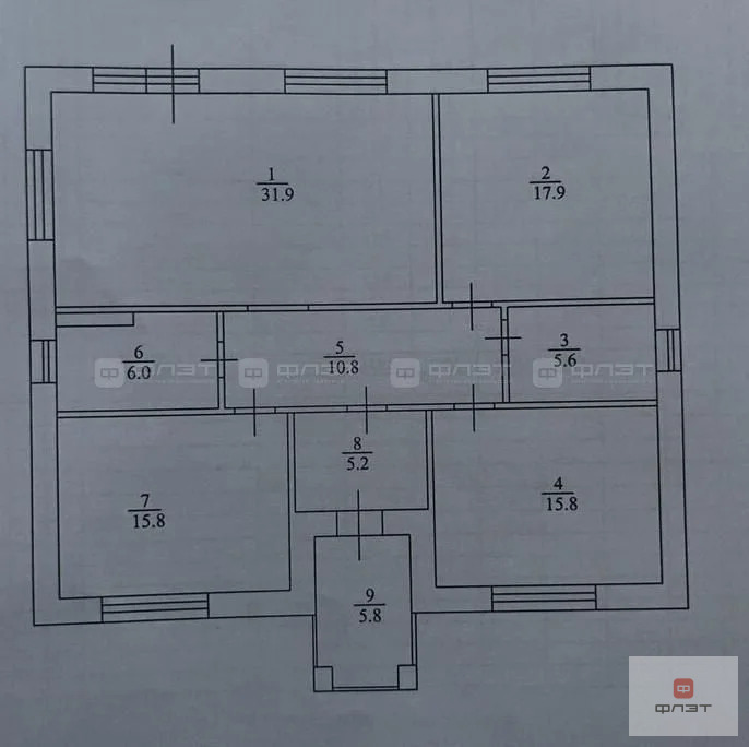 Продажа дома, Большие Кабаны, Лаишевский район, ул. Хади Такташа - Фото 5