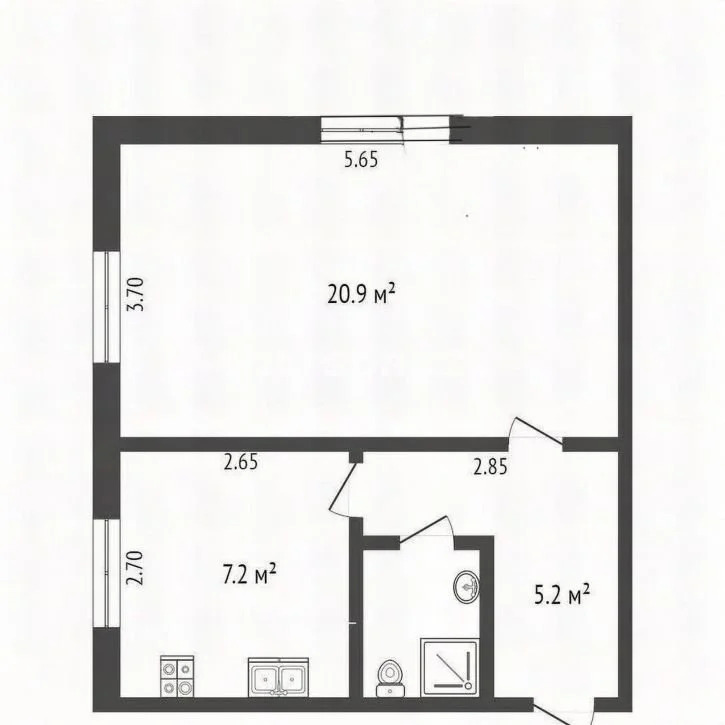 Продажа квартиры, Севастополь, Погорелова улица - Фото 21