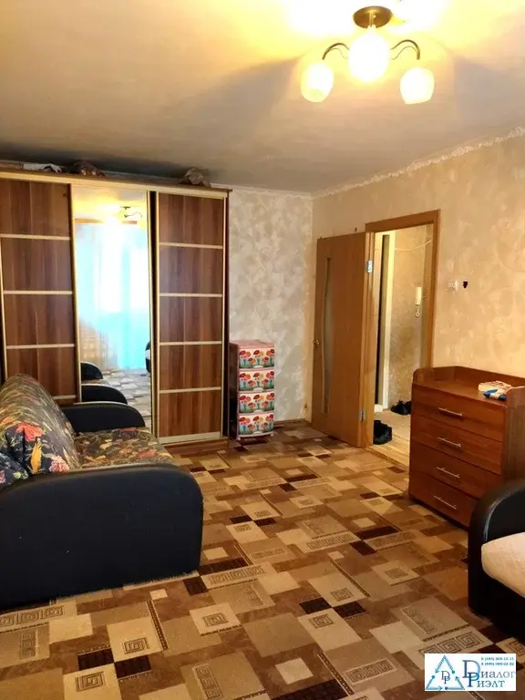1-комнатная квартира в г. Бронницы Московской области - Фото 13