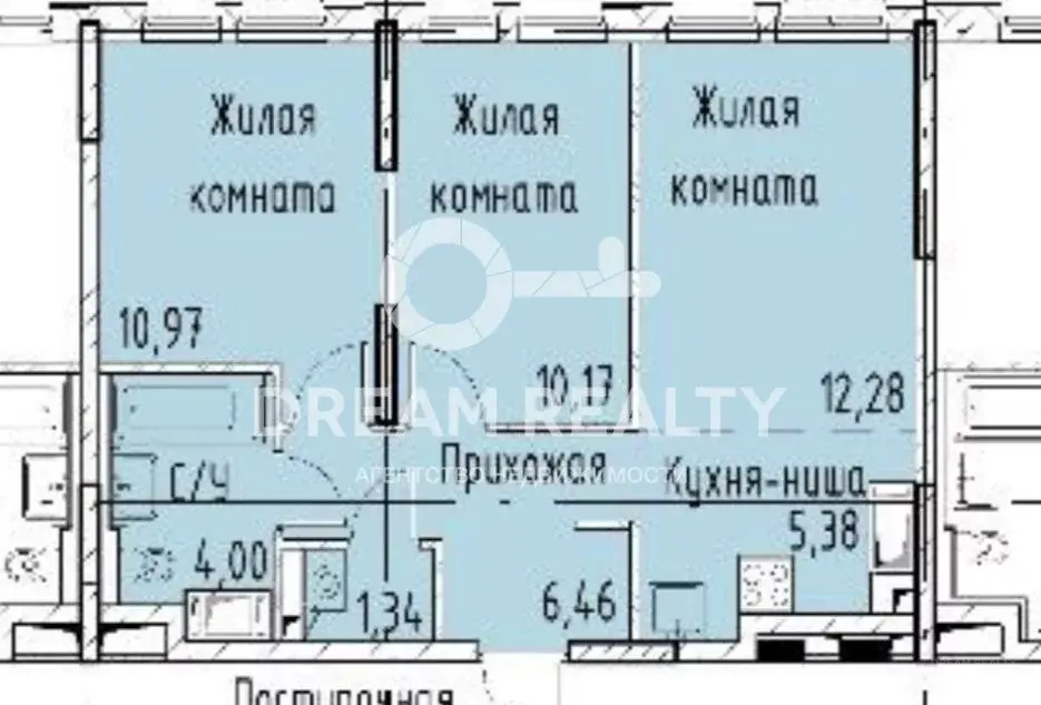 Продажа 3-комн. кв-ры, Ленинградское шоссе, д. 229, корп. 1 - Фото 1