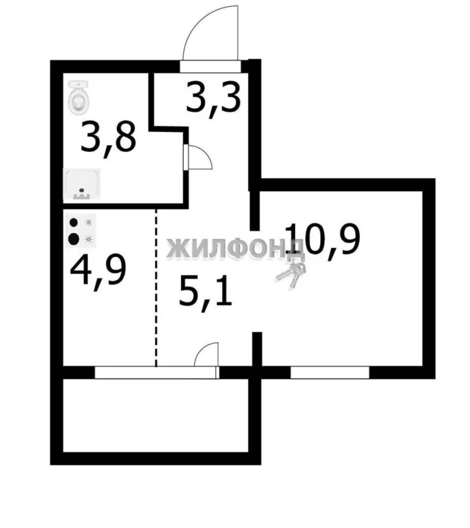 Продажа квартиры, Новосибирск, ул. Связистов - Фото 12