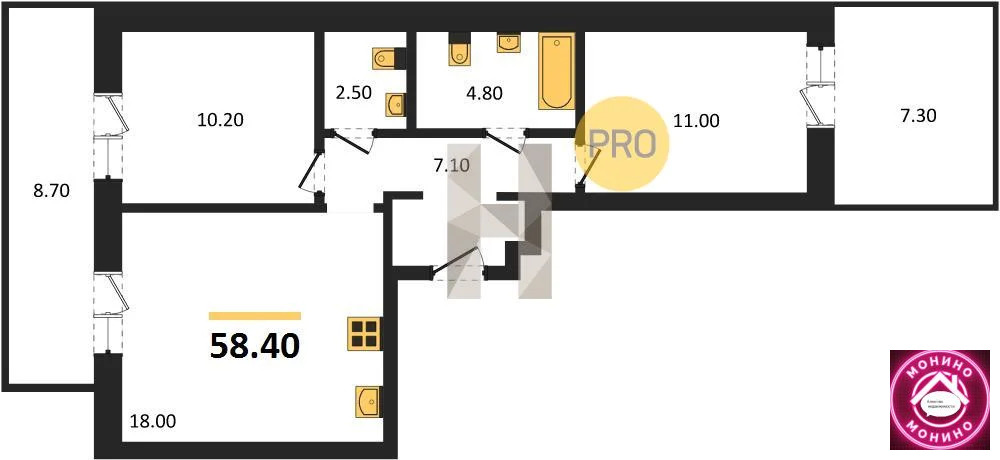 Продажа квартиры в новостройке, Светлые Горы, Красногорский район, ... - Фото 0