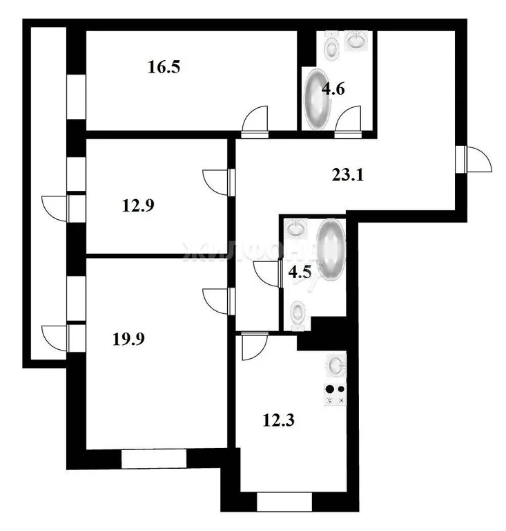 Продажа квартиры, Новосибирск, ул. Бориса Богаткова - Фото 7