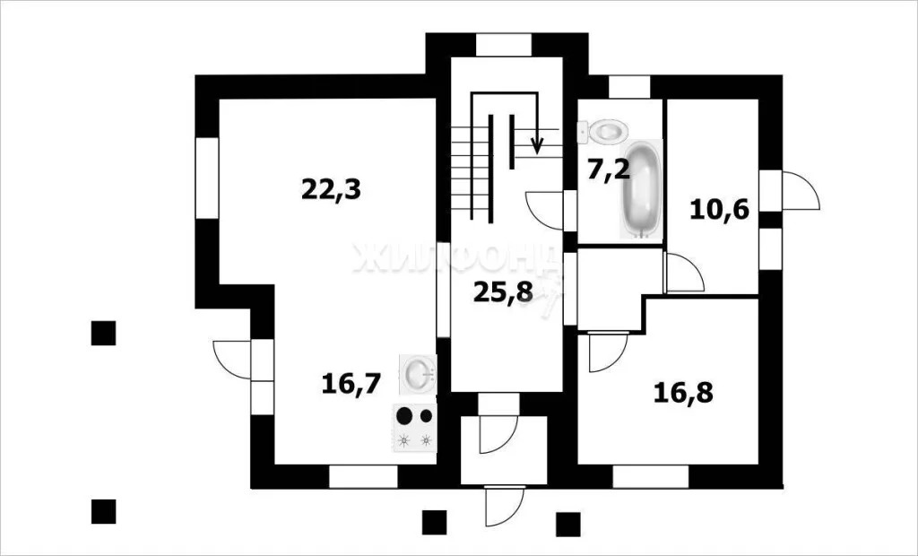 Продажа дома, Озерный, Новосибирский район, Страдивари - Фото 31